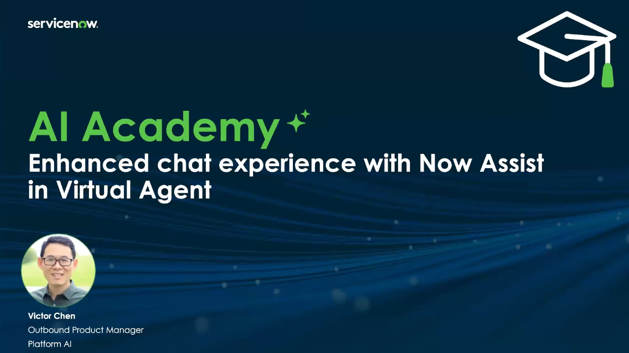 AI Academy on Virtual Agent